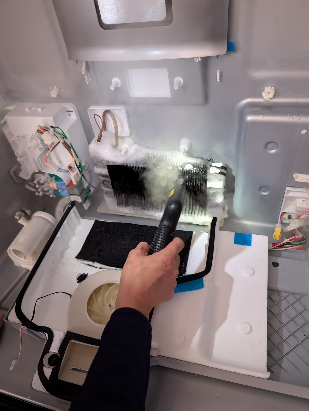 DTA appliance repair in progress